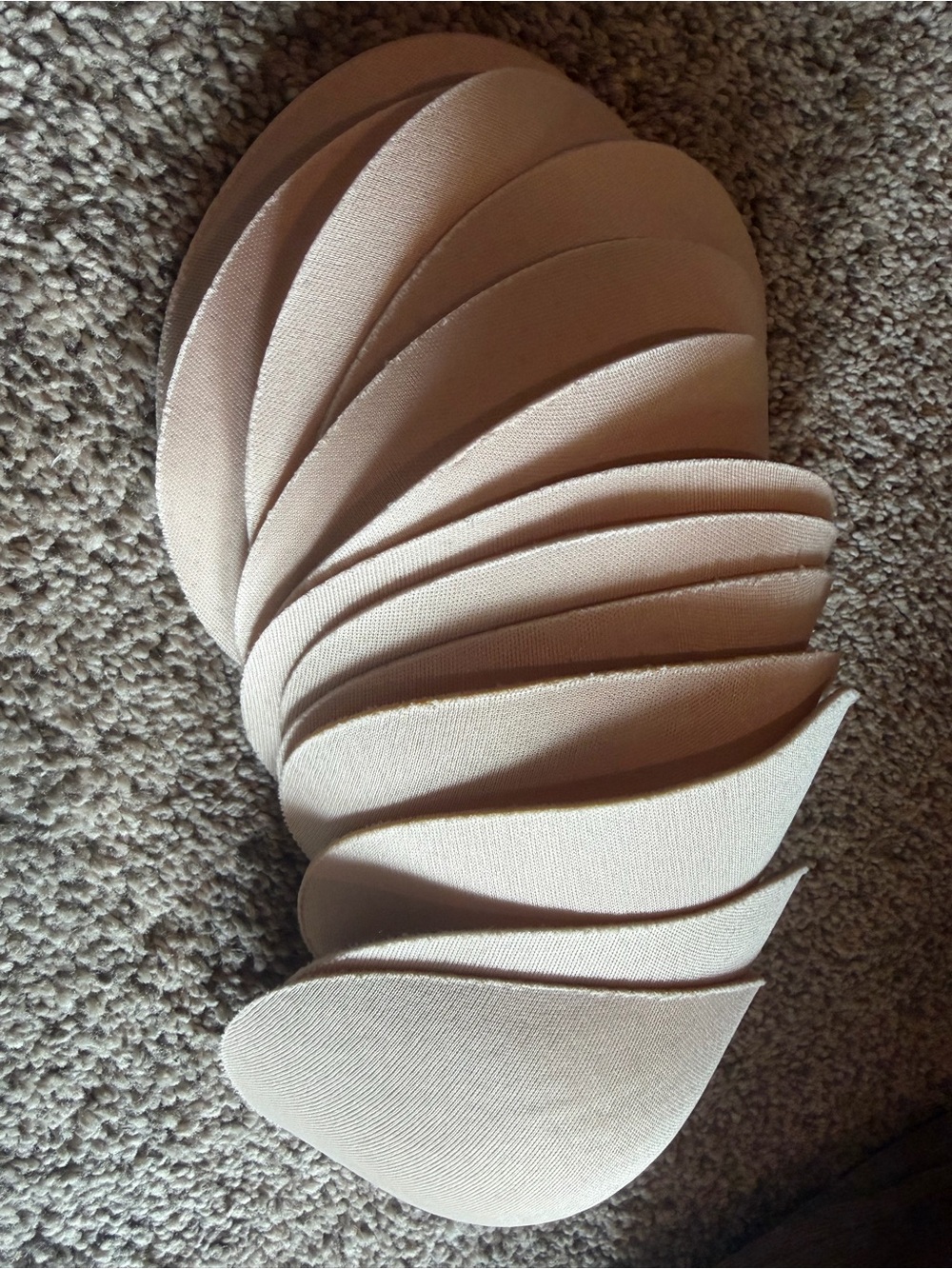 13 Lululemon bra inserts size 8/10